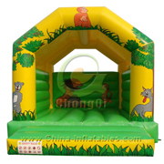 inflatable Jungle Buddies bouncer